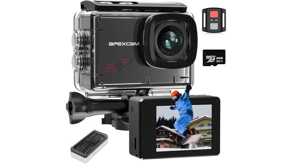 4k action camera bundle