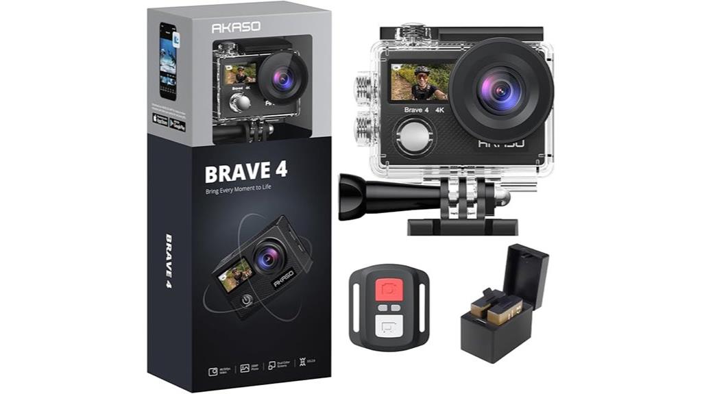 4k action camera model