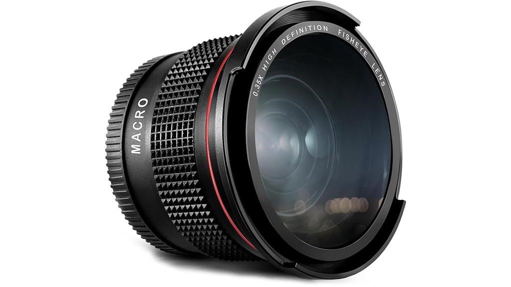 58mm fisheye wide angle