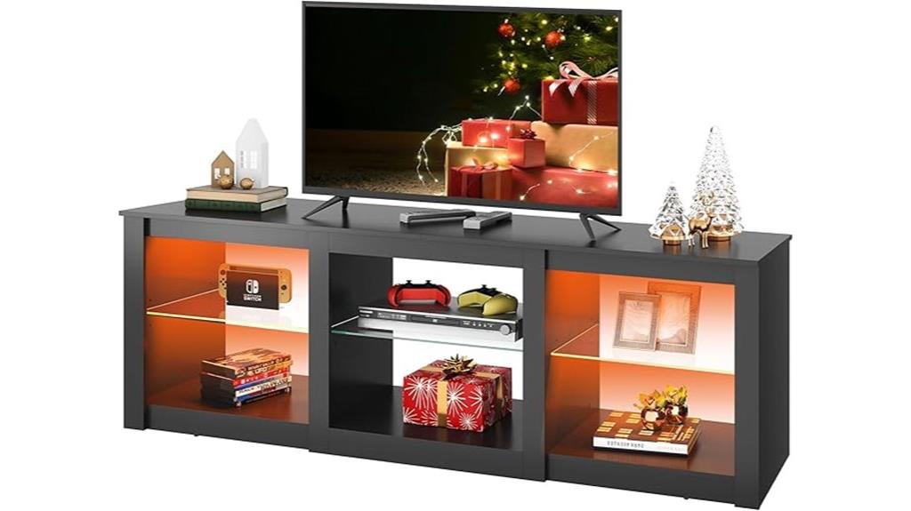 65 inch tv stand design