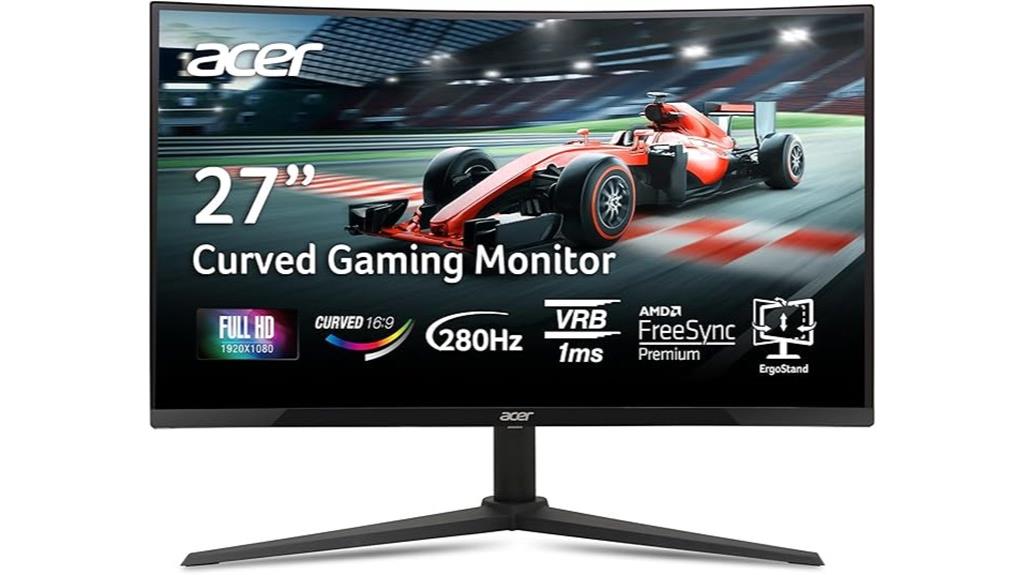 acer nitro curved gaming monitor