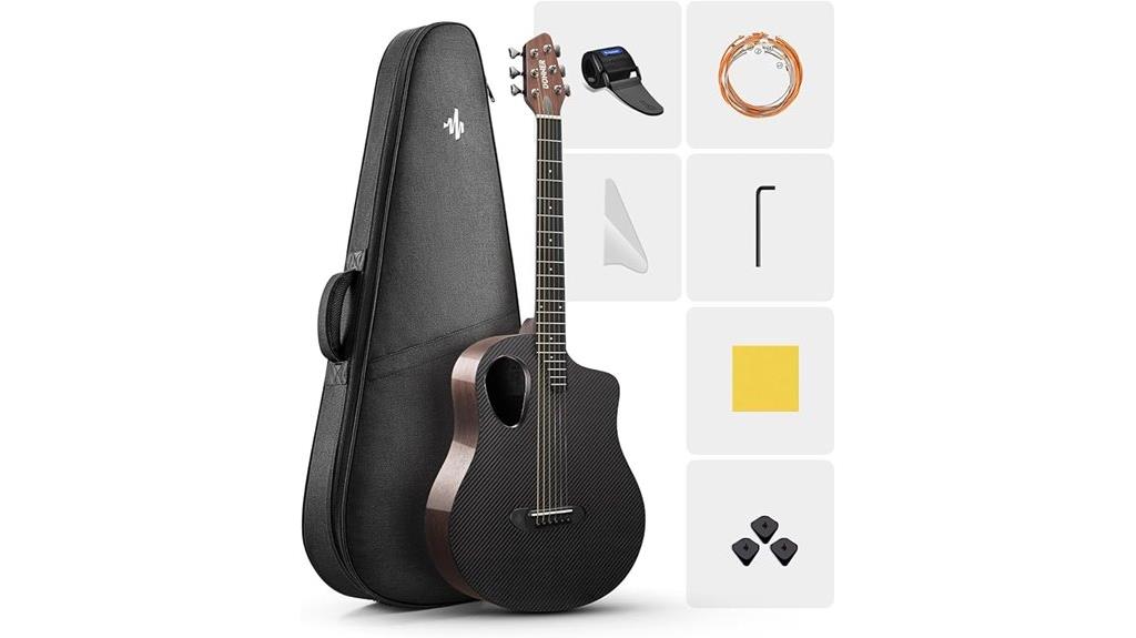 acoustic guitar beginner kit