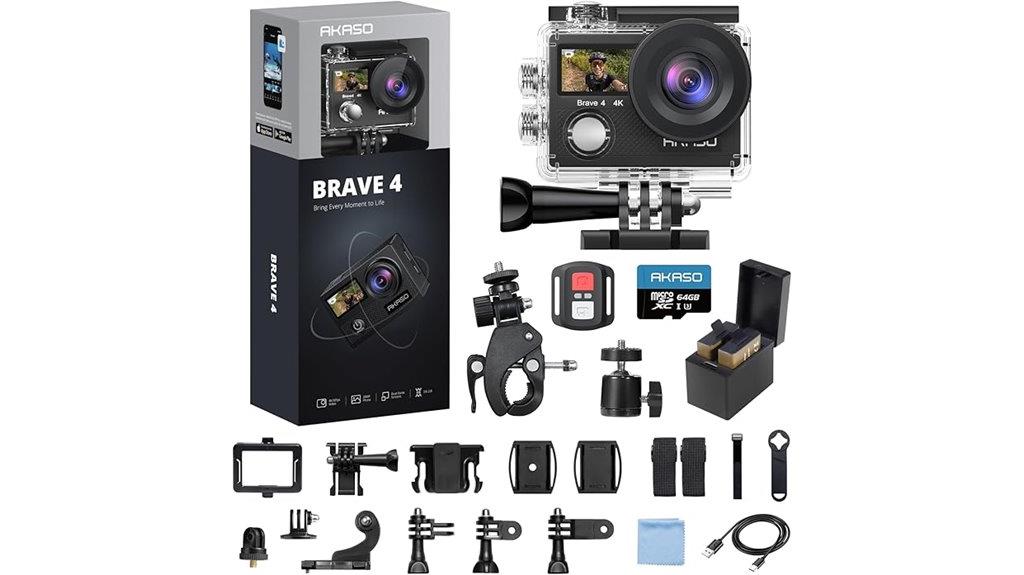 action camera accessories bundle