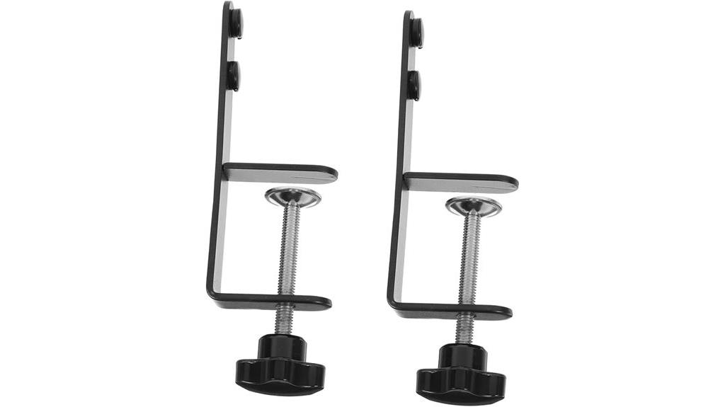 adjustable c clamp stand