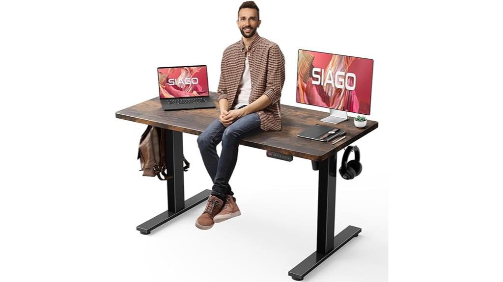 adjustable electric standing desk