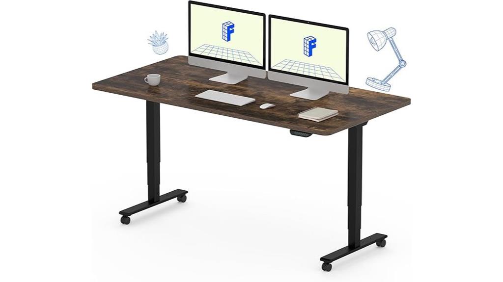 adjustable electric standing desk
