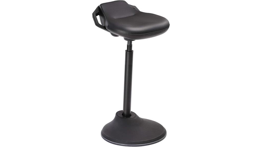 adjustable ergonomic wobble stool