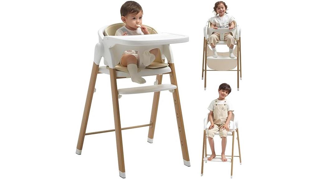 adjustable foldable high chair