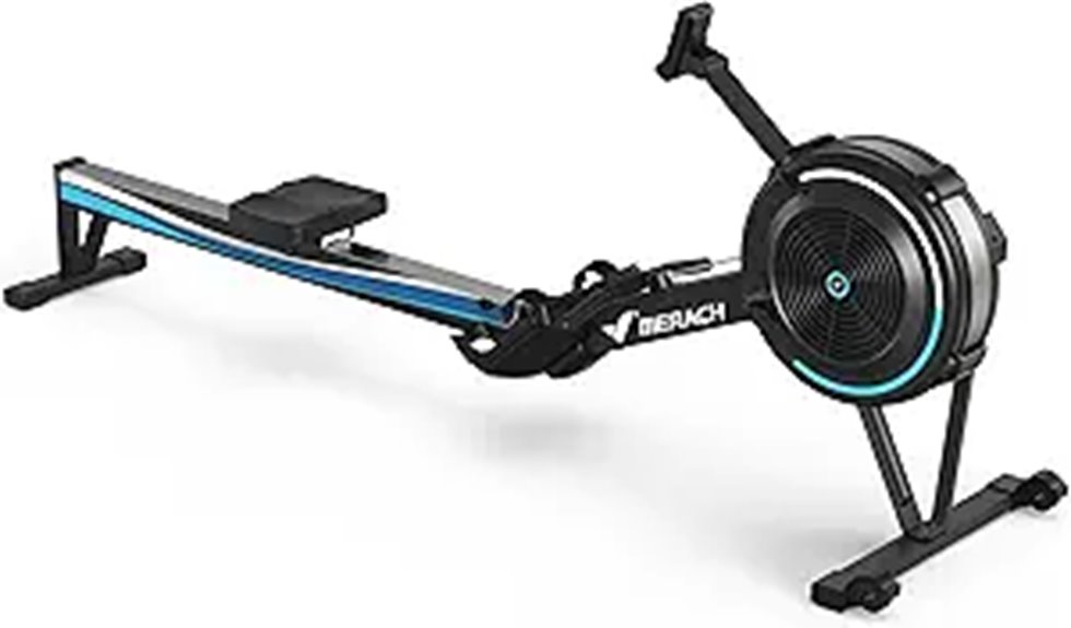 adjustable home rowing machine
