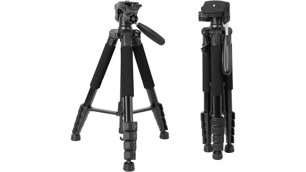 adjustable minimalist camera tripod