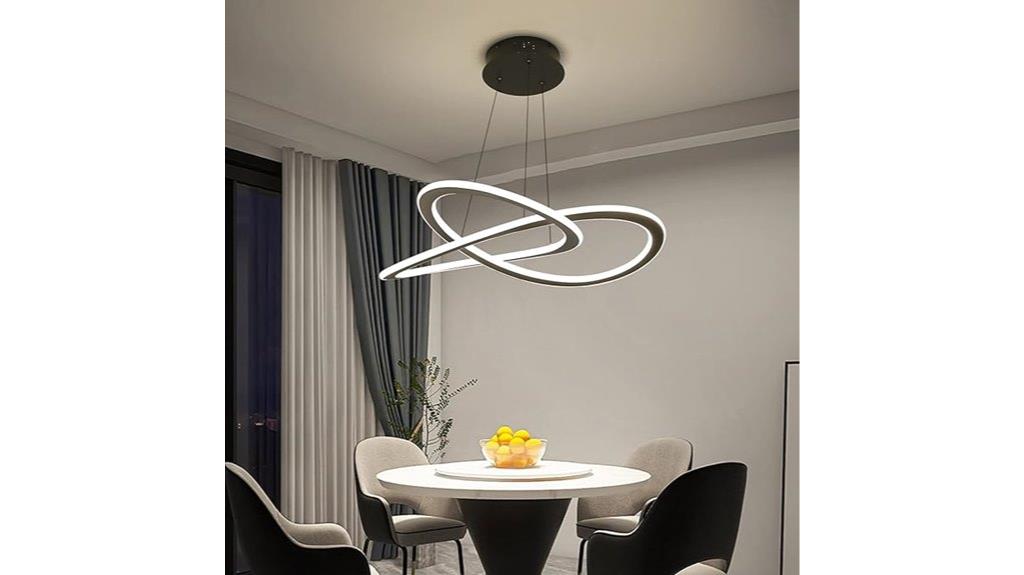adjustable modern pendant light