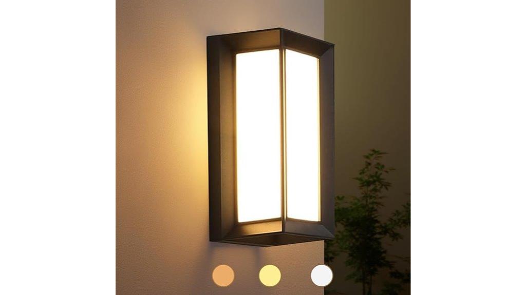 adjustable outdoor wall light
