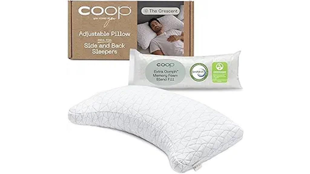 adjustable queen size pillow