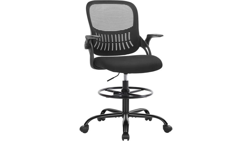 adjustable standing desk chair