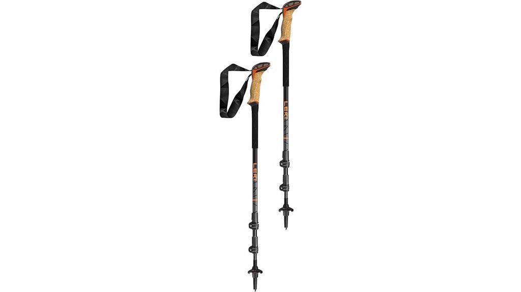 adjustable trekking walking poles