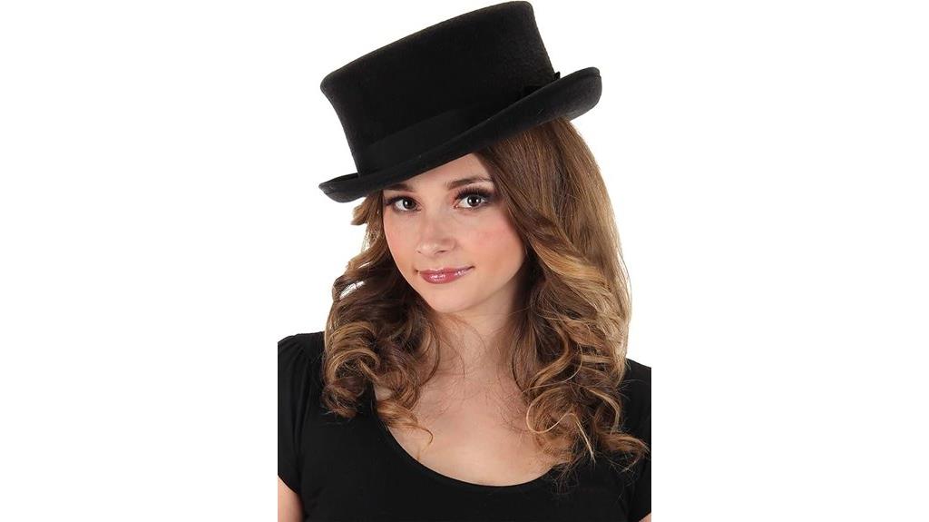 adult black john bull hat