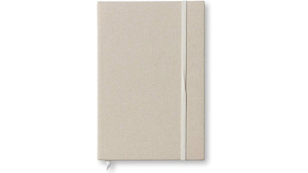 aesthetic blank notebook design