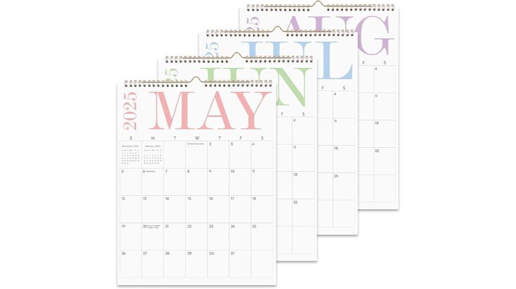 aesthetic large wall calendar