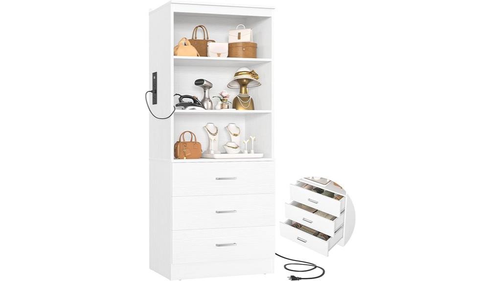 aheaplus closet organizer drawers