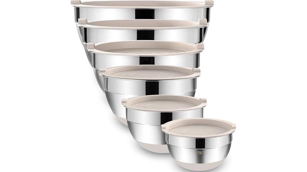 airtight mixing bowl set