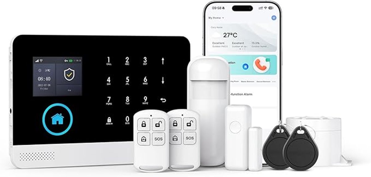 alexa compatible security kit