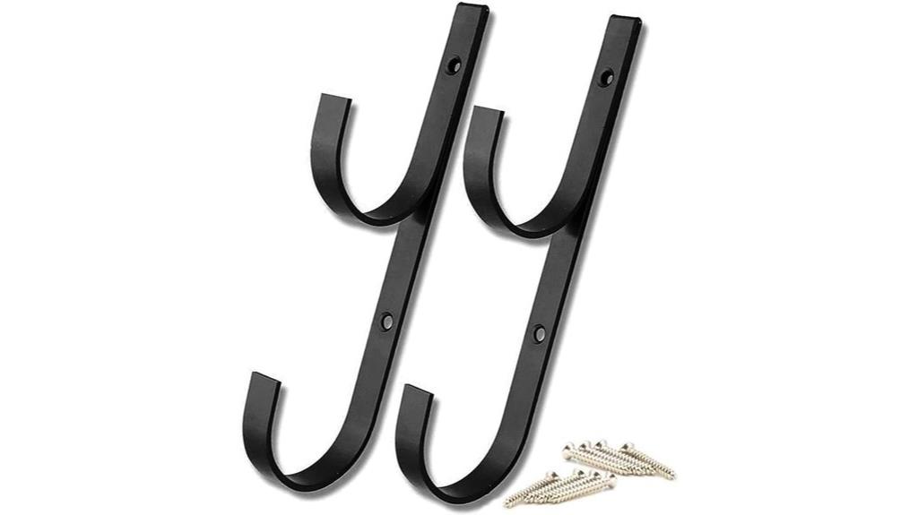 aluminum pole hanger set
