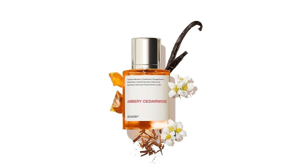 ambery cedarwood women s perfume
