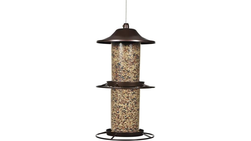 attractive outdoor bird feeder