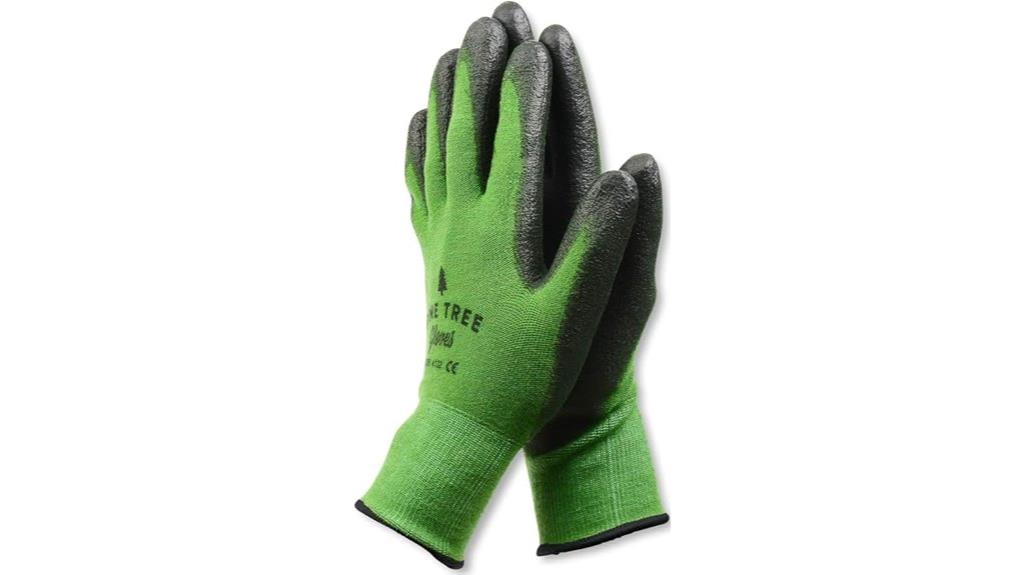 bamboo gardening gloves unisex