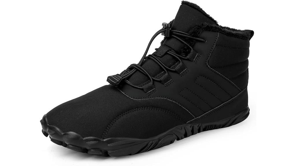 barefoot winter hiking boots