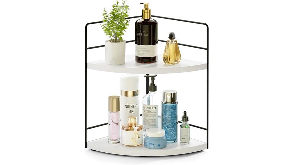 bathroom counter storage organizer