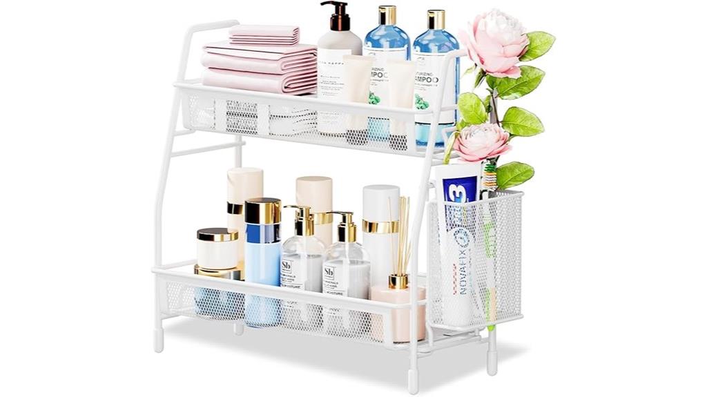 bathroom counter storage solution