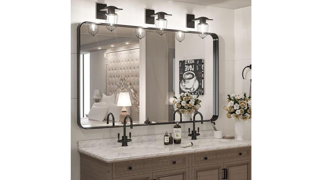 bathroom vanity wall mirror