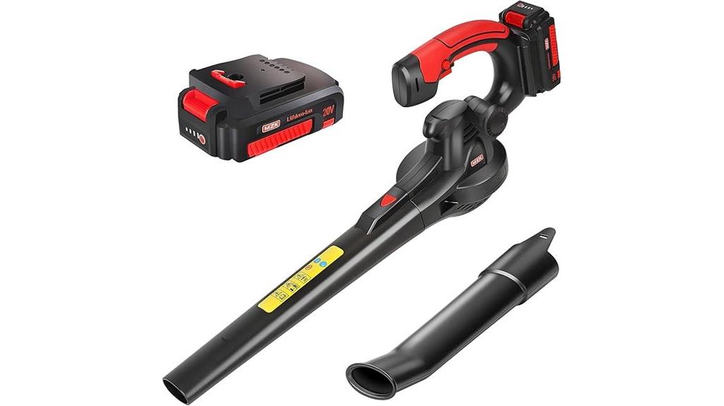 battery powered leaf blower