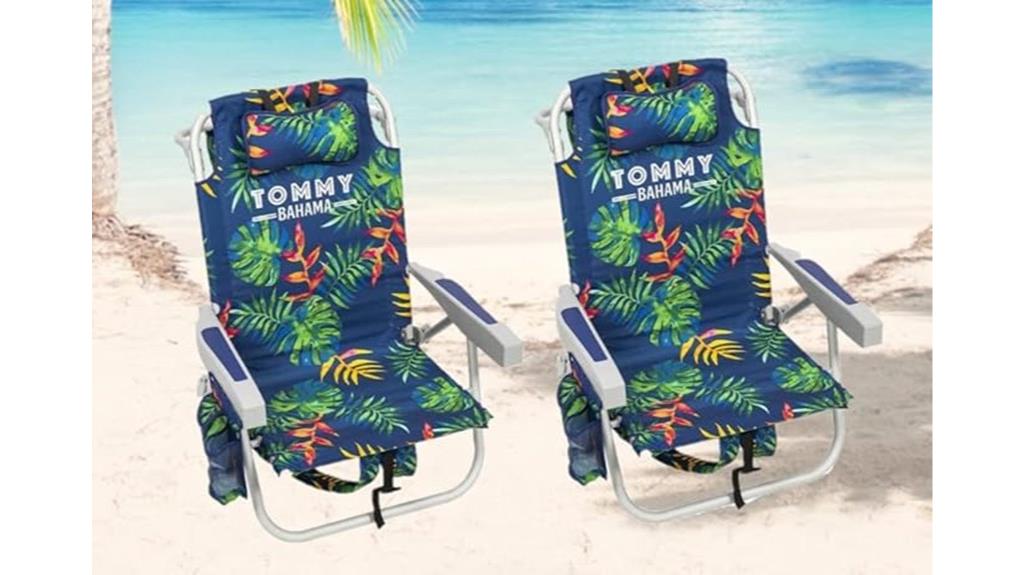 beach chair pack set