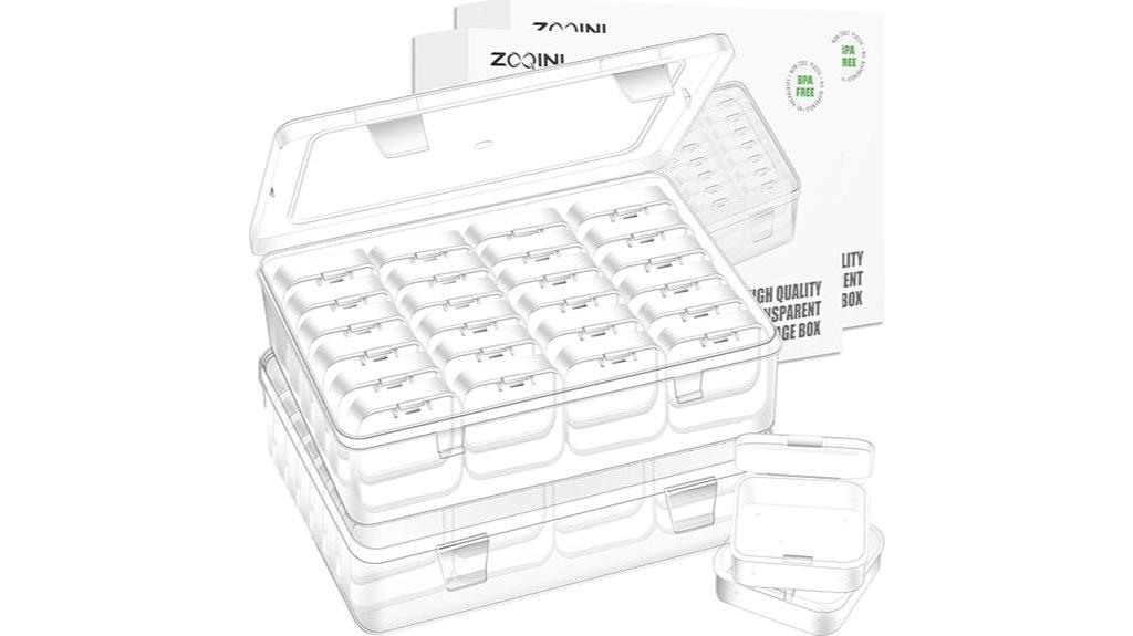 bead storage container set