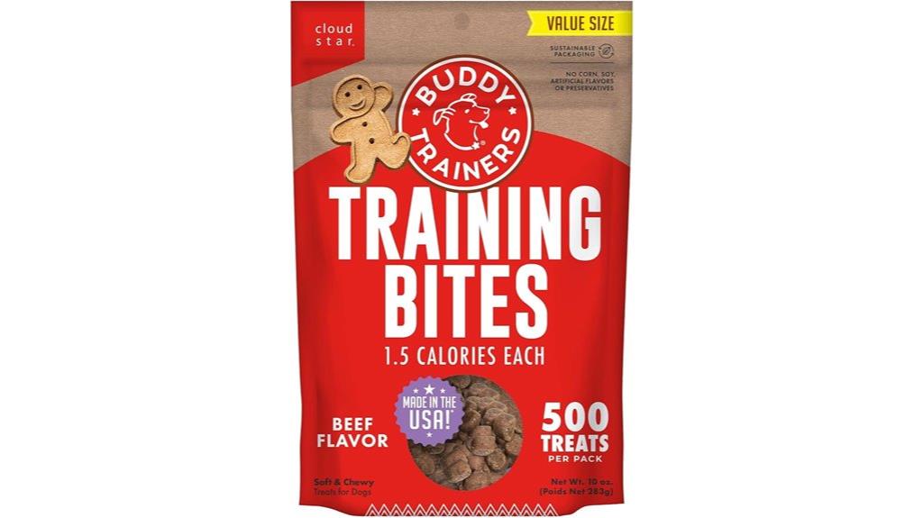 beef flavored dog training treats