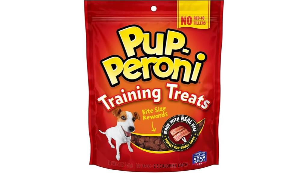 beef flavored dog training treats
