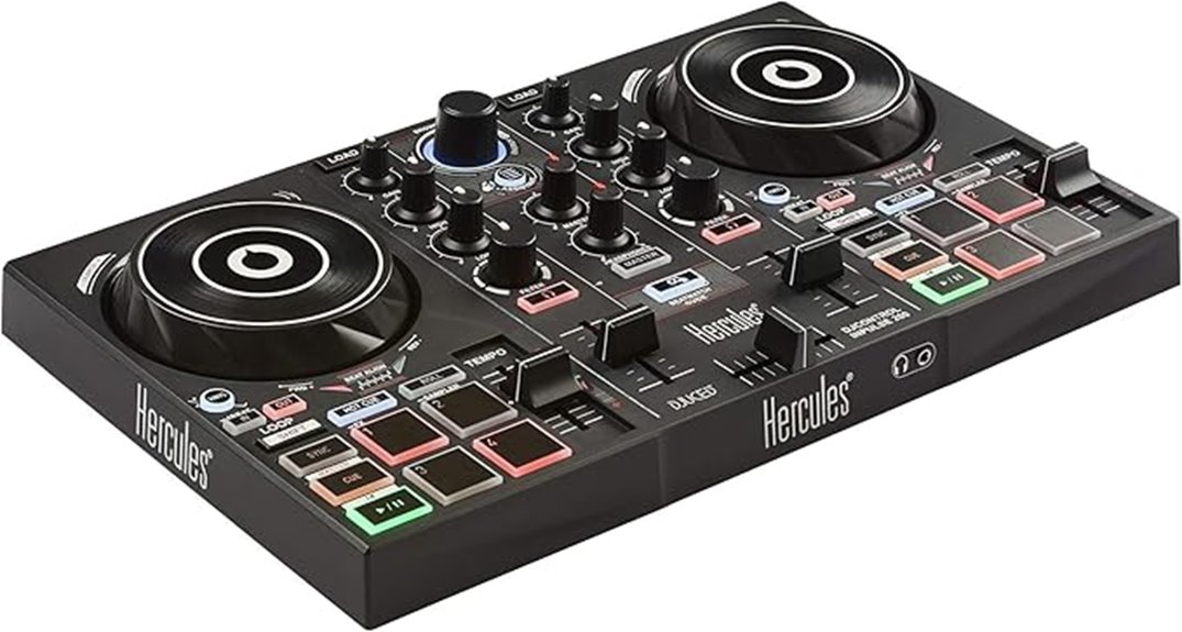 beginner friendly dj controller