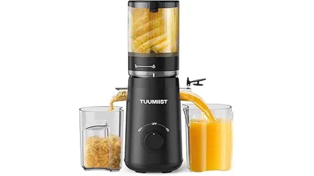 black cold press juicer