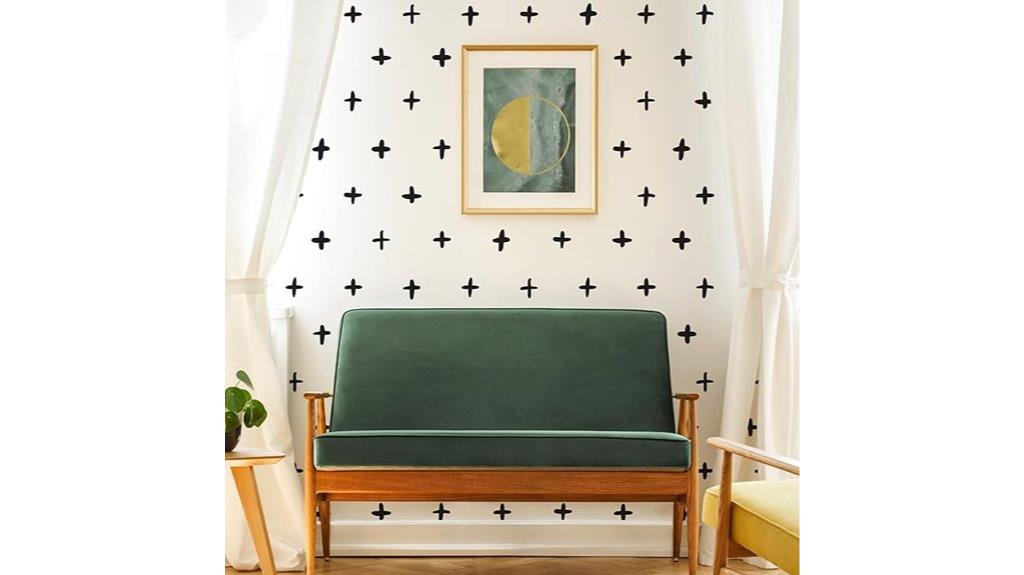 black vinyl wall decals