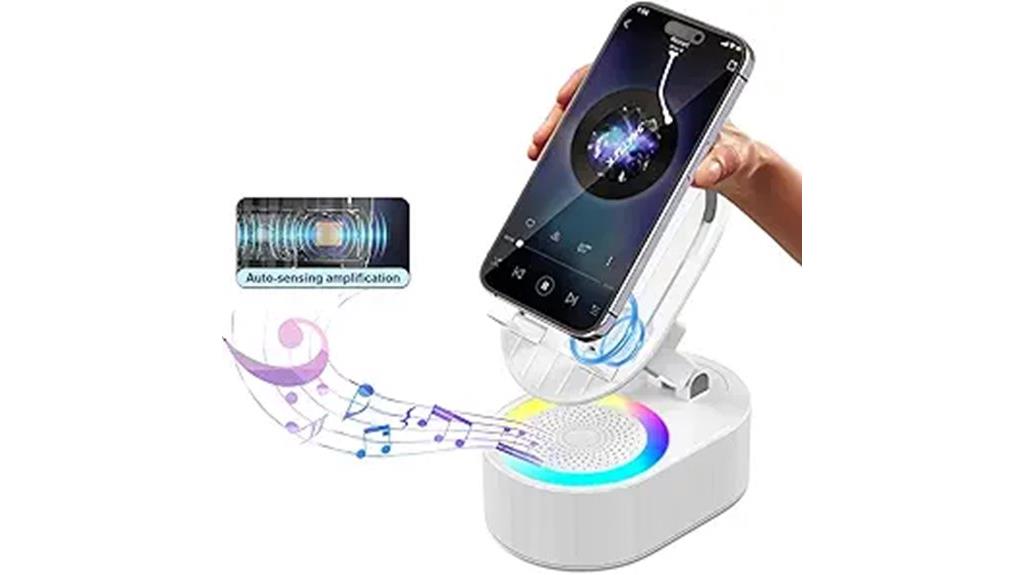 bluetooth speaker with lighting
