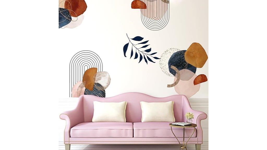 boho peel and stick decals