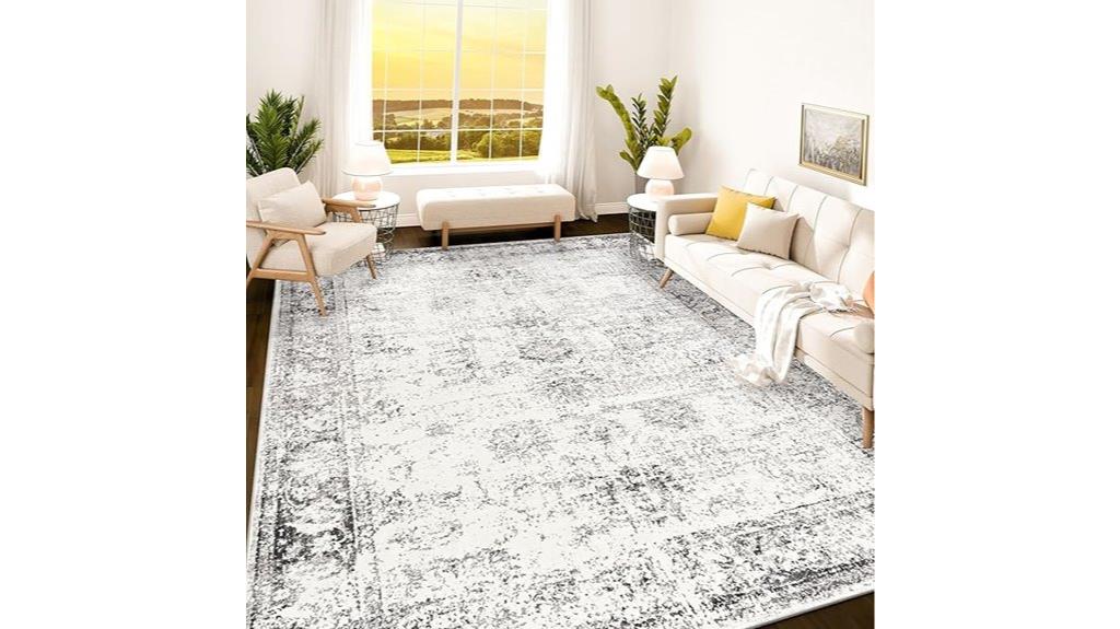 boho style area rug