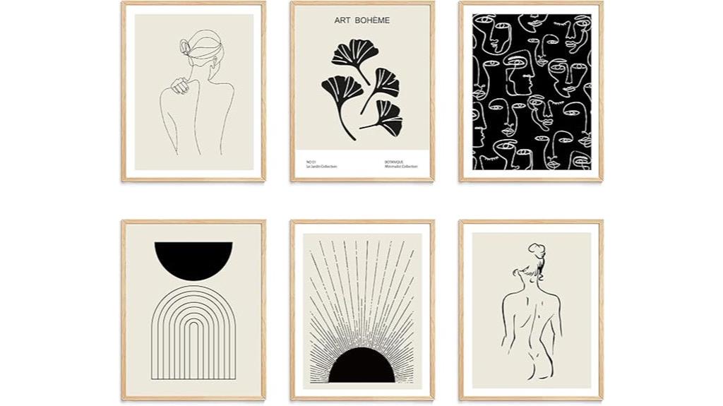 boho wall art set