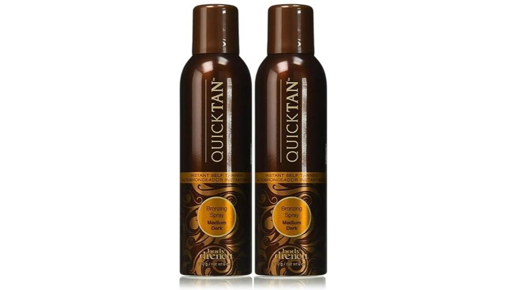 bronzing spray medium dark