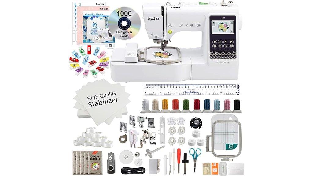 brother sewing machine bundle