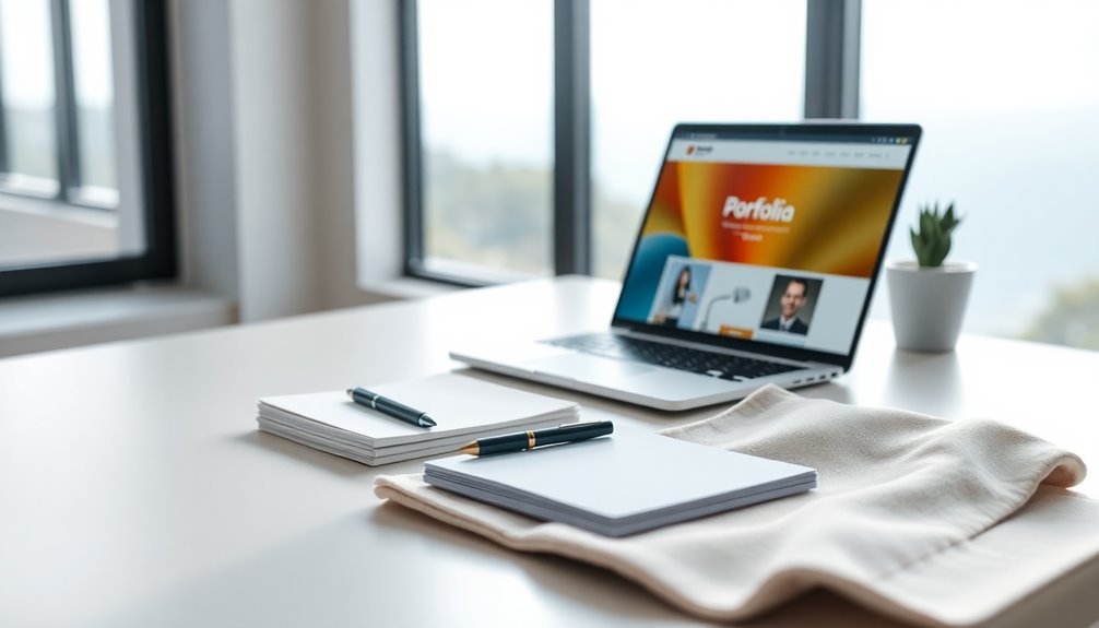 build a minimalist portfolio