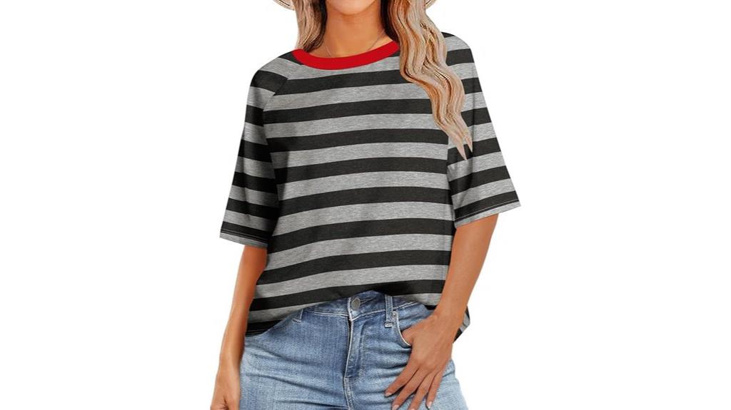 casual oversized women s t shirt