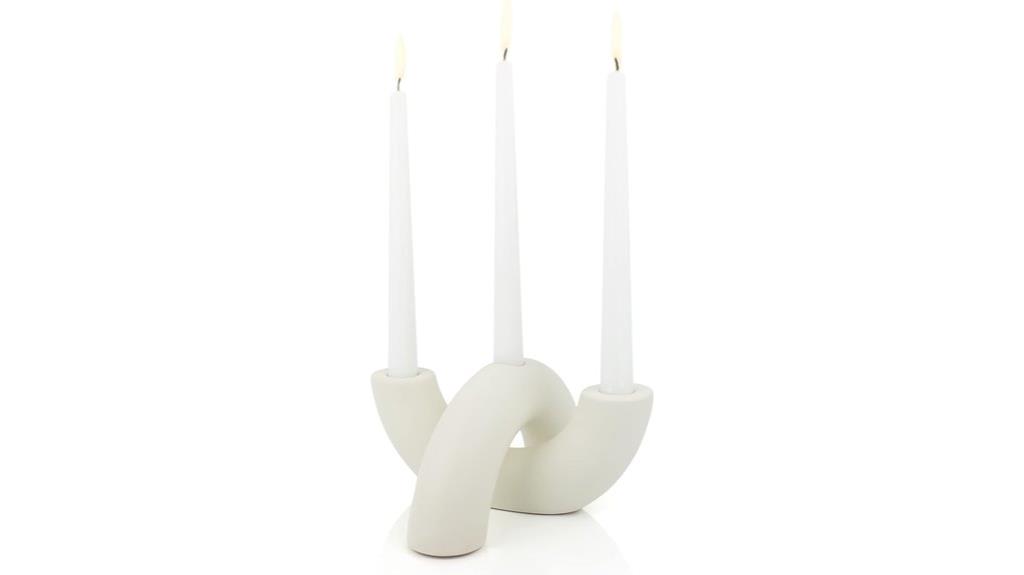 ceramic holder for candles